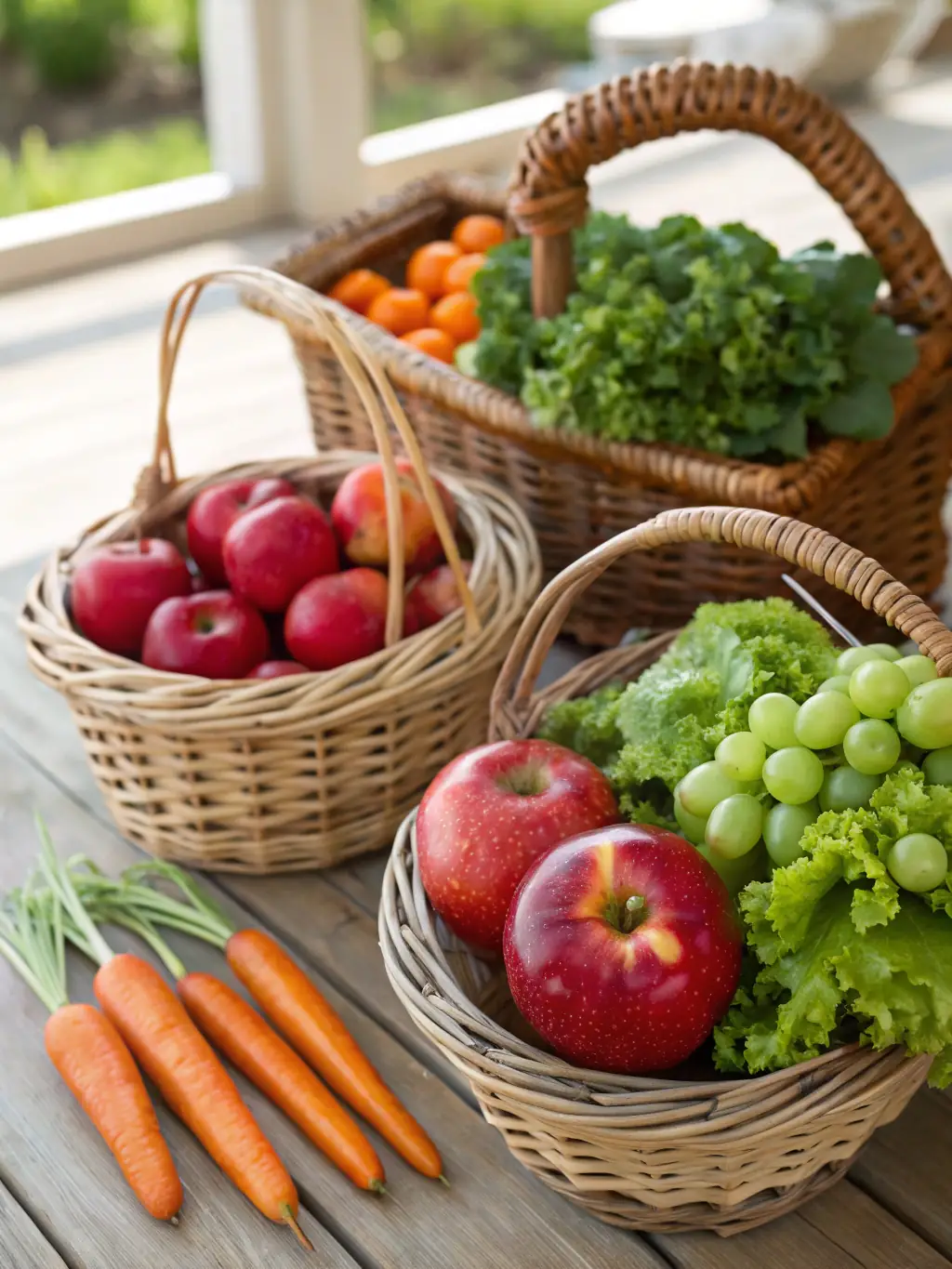 A photo showcasing a variety of fruits and vegetables with enhanced aroma, taste, and color, highlighting the improved produce quality from Dura Gro.